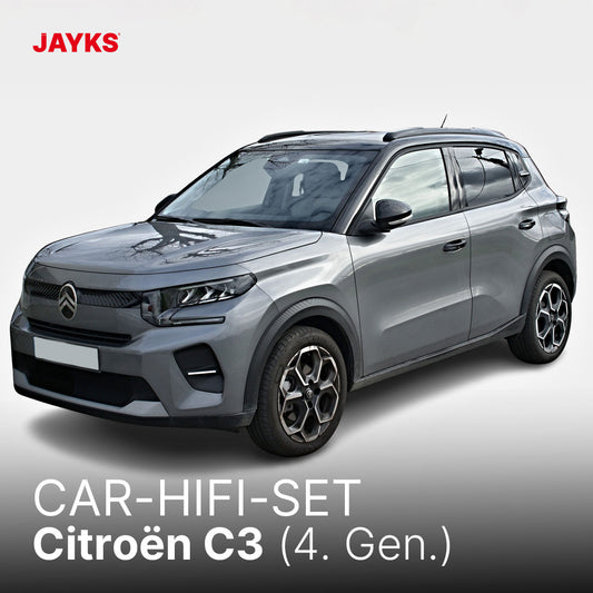 5DX plus Car-HiFi-Verstärker-Set • für Citroën C3