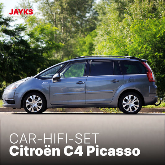 5DX plus Car-HiFi-Verstärker-Set • für Citroën C4 Picasso