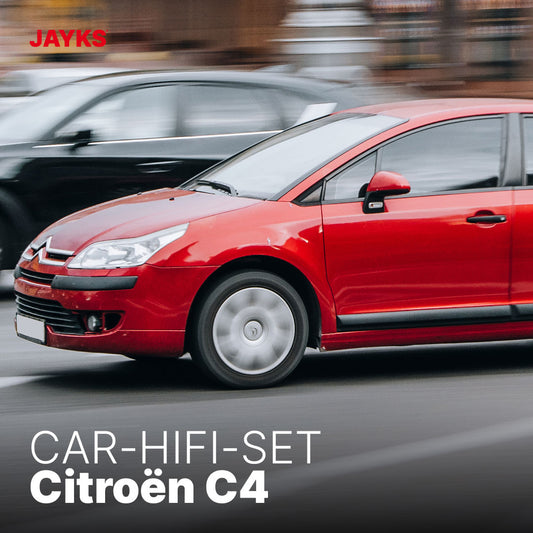 5DX plus Car-HiFi-Verstärker-Set • für Citroën C4