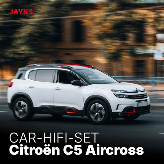 5DX plus Car-HiFi-Verstärker-Set • für Citroën C5 Aircross