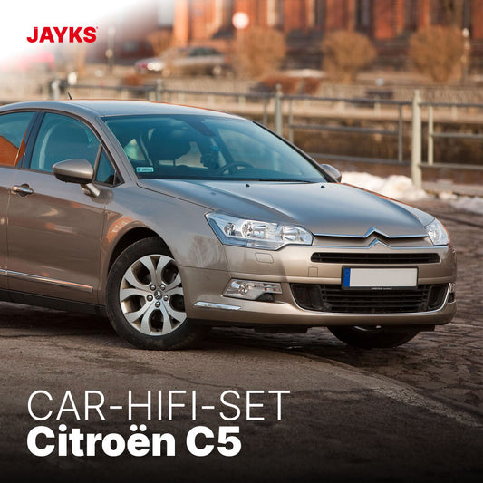 5DX plus Car-HiFi-Verstärker-Set • für Citroën C5