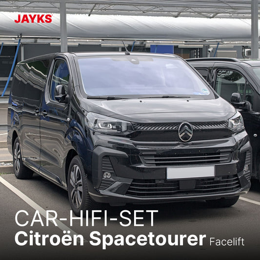 5DX plus Car-HiFi-Verstärker-Set • für Citroën Spacetourer (Facelift)