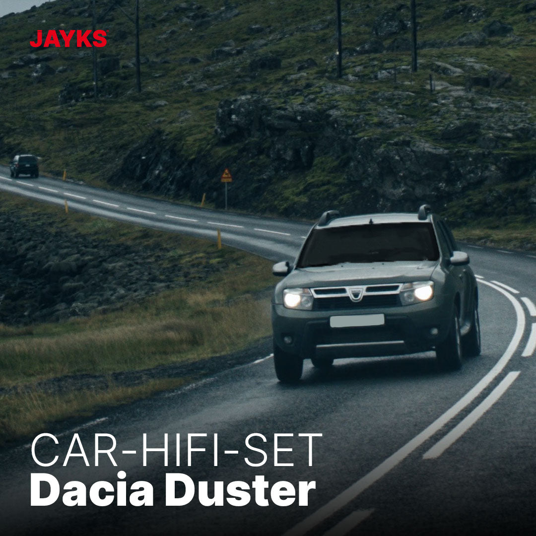 5DX plus Car-HiFi-Verstärker-Set • für Dacia Duster