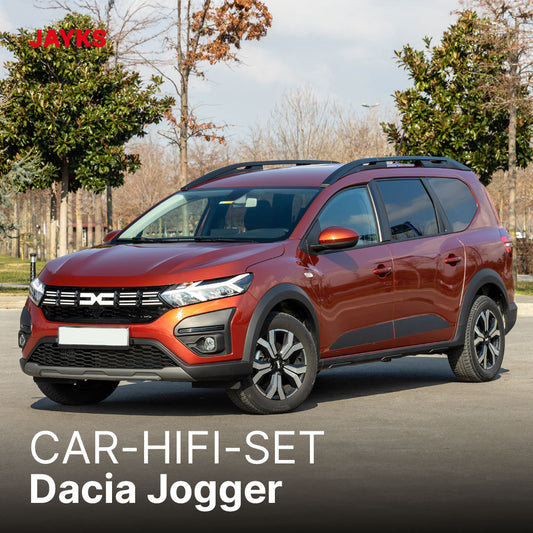 5DX plus Car-HiFi-Verstärker-Set • für Dacia Jogger