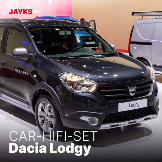 5DX plus Car-HiFi-Verstärker-Set • für Dacia Lodgy