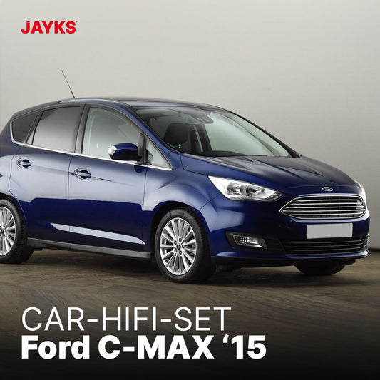 5DX plus Car-HiFi-Verstärker-Set • für Ford C-MAX ab 2015