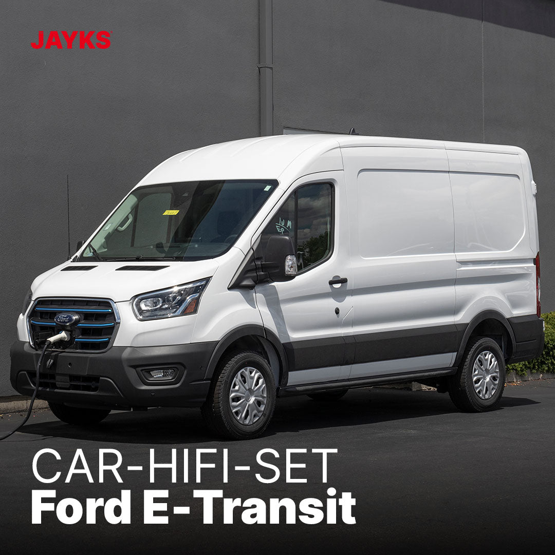 5DX plus Car-HiFi-Verstärker-Set • für Ford E-Transit