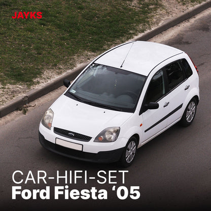 5DX plus Car-HiFi-Verstärker-Set • für Ford Fiesta ab 2005