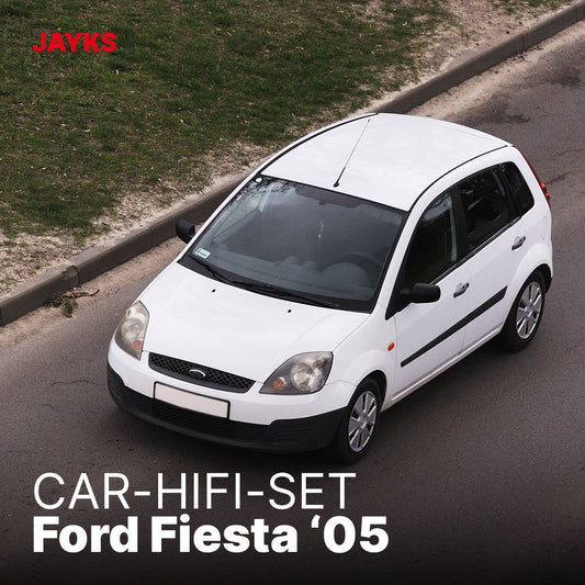 5DX plus Car-HiFi-Verstärker-Set • für Ford Fiesta ab 2005