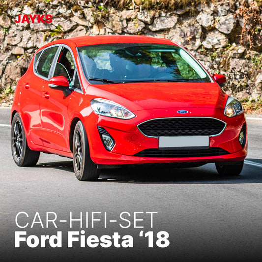 5DX plus Car-HiFi-Verstärker-Set • für Ford Fiesta ab 2018