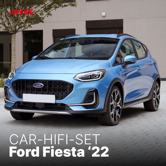 5DX plus Car-HiFi-Verstärker-Set • für Ford Fiesta ab 2022