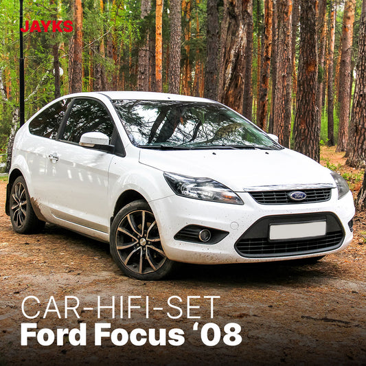 5DX plus Car-HiFi-Verstärker-Set • für Ford Focus ab 2008