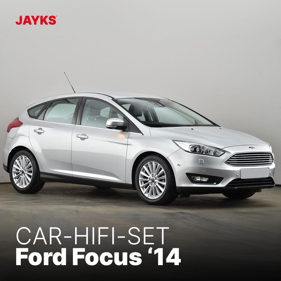 5DX plus Car-HiFi-Verstärker-Set • für Ford Focus ab 2014