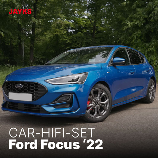 5DX plus Car-HiFi-Verstärker-Set • für Ford Focus ab 2022