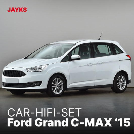 5DX plus Car-HiFi-Verstärker-Set • für Ford Grand C-MAX ab 2015