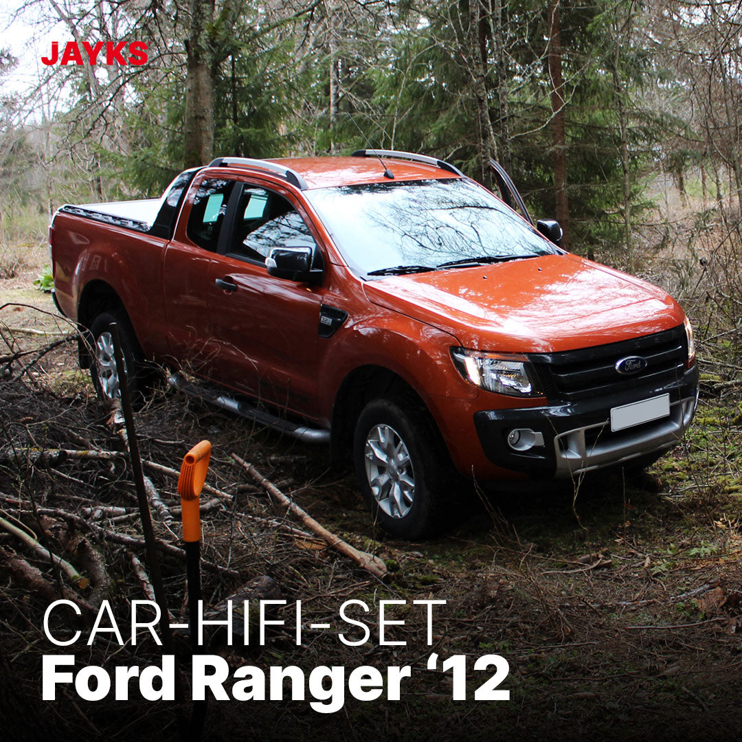 5DX plus Car-HiFi-Verstärker-Set • für Ford Ranger ab 2012