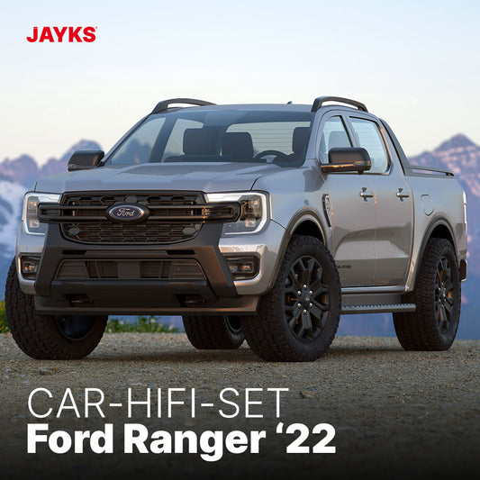 5DX plus Car-HiFi-Verstärker-Set • für Ford Ranger ab 2022