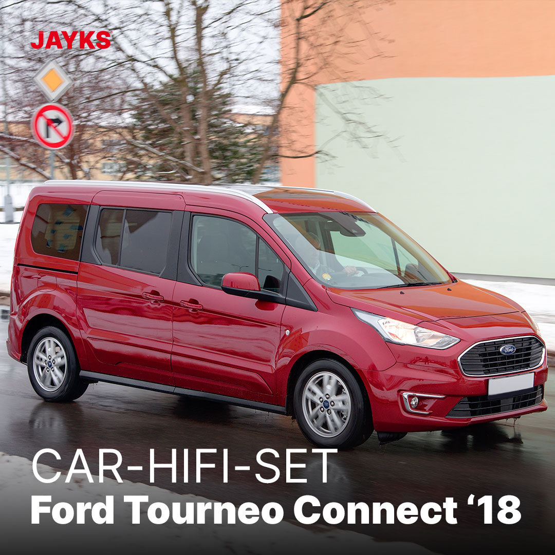 5DX plus Car-HiFi-Verstärker-Set • für Ford Tourneo Connect ab 2018