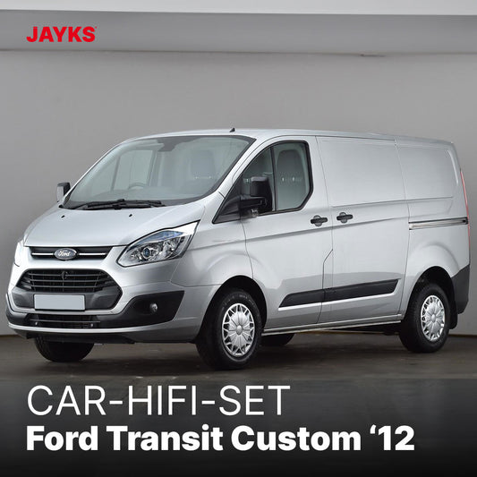 5DX plus Car-HiFi-Verstärker-Set • für Ford Transit Custom ab 2012