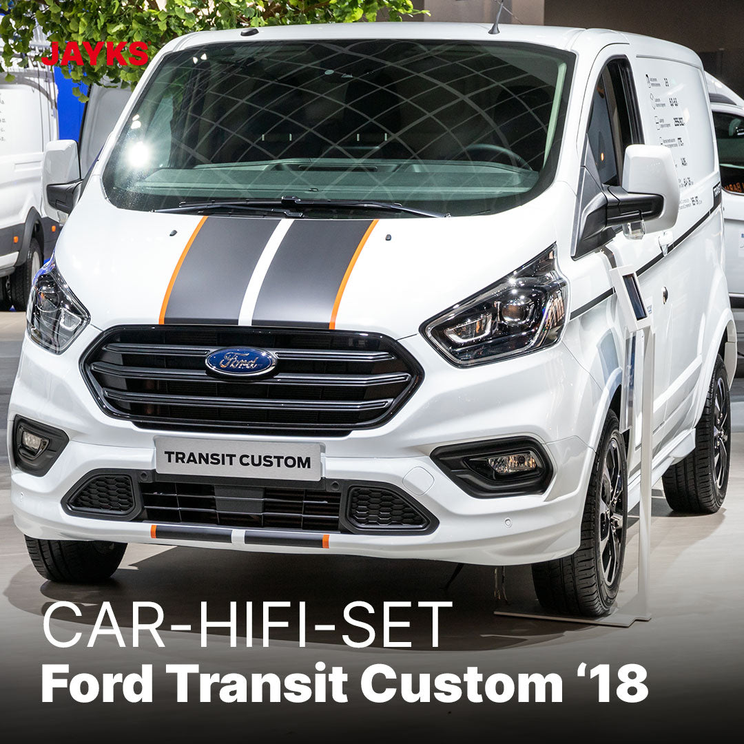 5DX plus Car-HiFi-Verstärker-Set • für Ford Transit Custom ab 2018