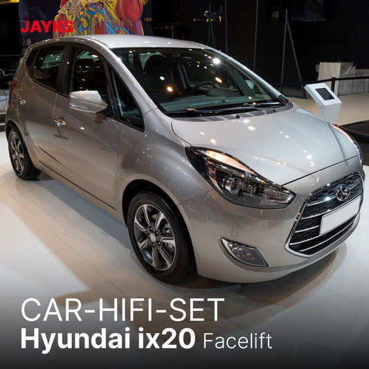 5DX plus Car-HiFi-Verstärker-Set • für Hyundai ix20 (Facelift)