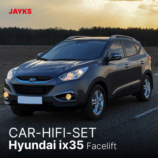 5DX plus Car-HiFi-Verstärker-Set • für Hyundai ix35 (Facelift)