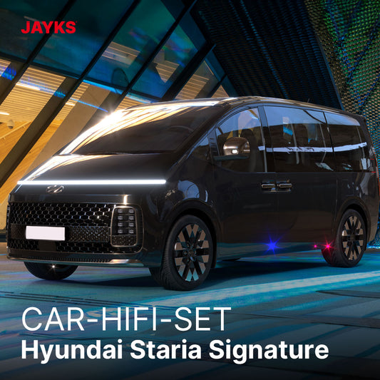 5DX plus Car-HiFi-Verstärker-Set • für Hyundai Staria Signature