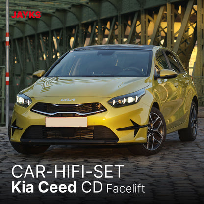 5DX plus Car-HiFi-Verstärker-Set • für Kia Ceed CD (Facelift)