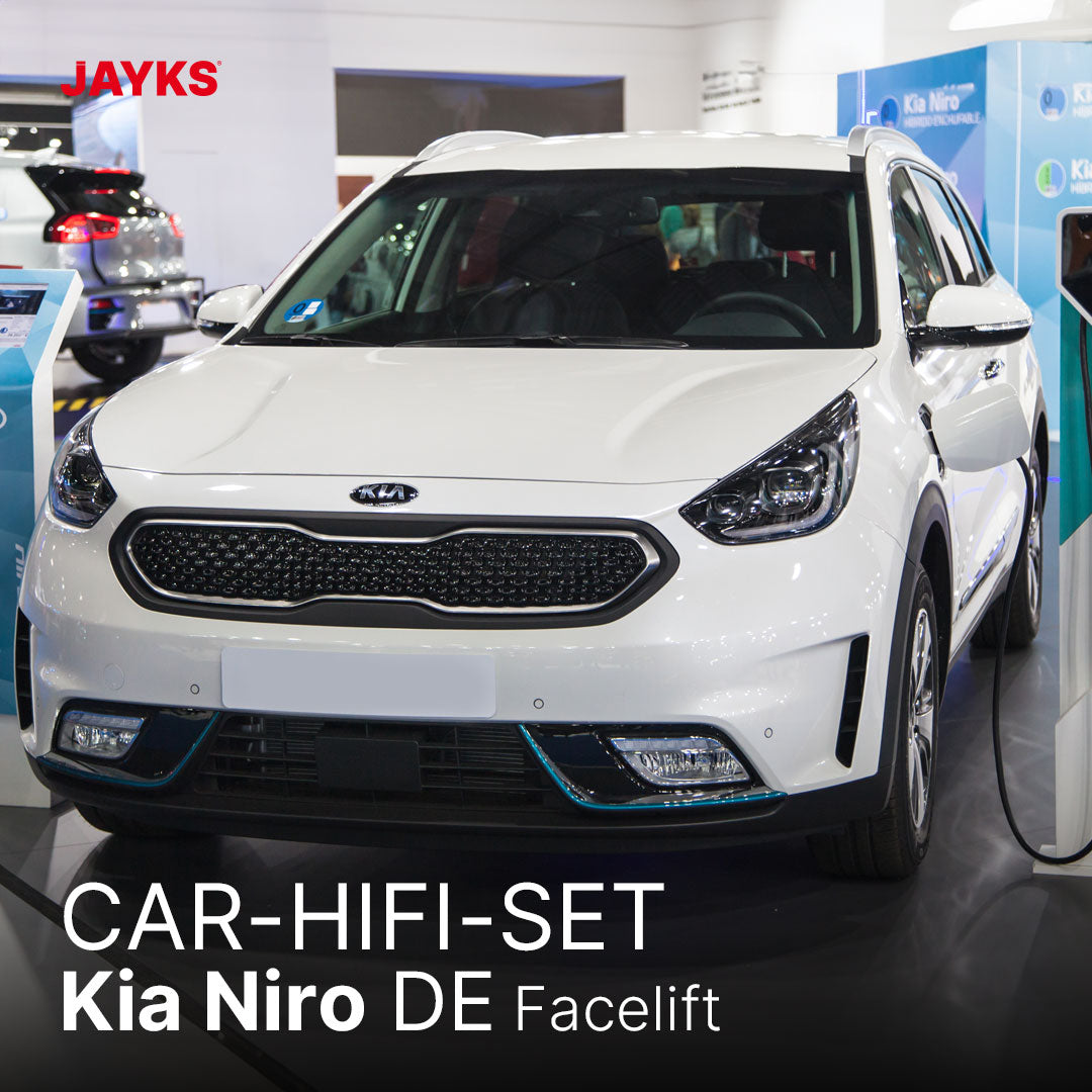 5DX plus Car-HiFi-Verstärker-Set • für Kia Niro DE (Facelift)