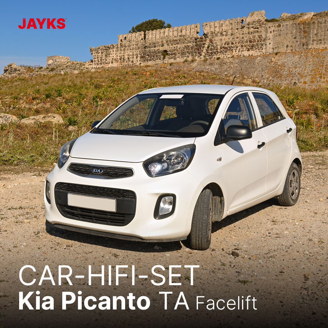 5DX plus Car-HiFi-Verstärker-Set • für Kia Picanto TA (Facelift)