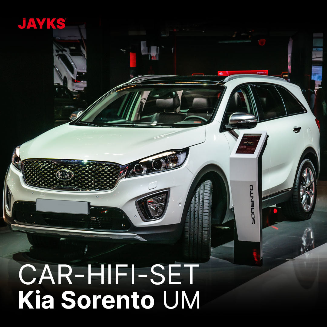 5DX plus Car-HiFi-Verstärker-Set • für Kia Sorento UM