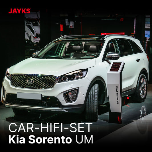 5DX plus Car-HiFi-Verstärker-Set • für Kia Sorento UM