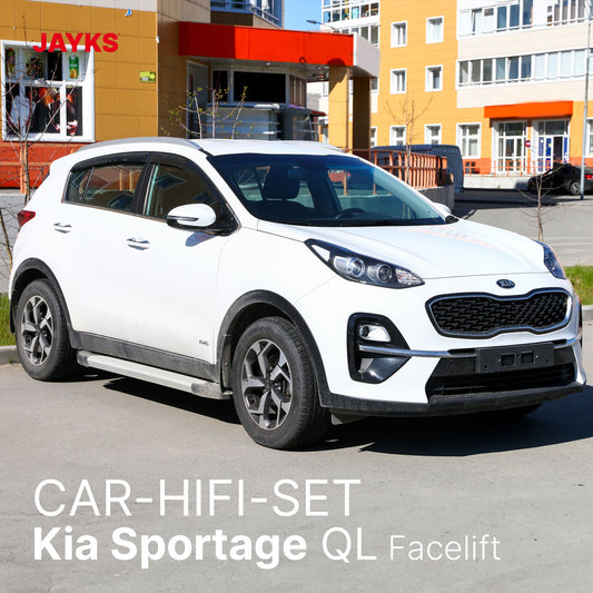 5DX plus Car-HiFi-Verstärker-Set • für Kia Sportage QL (Facelift)
