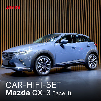 5DX plus Car-HiFi-Verstärker-Set • für Mazda CX-3 (Facelift)