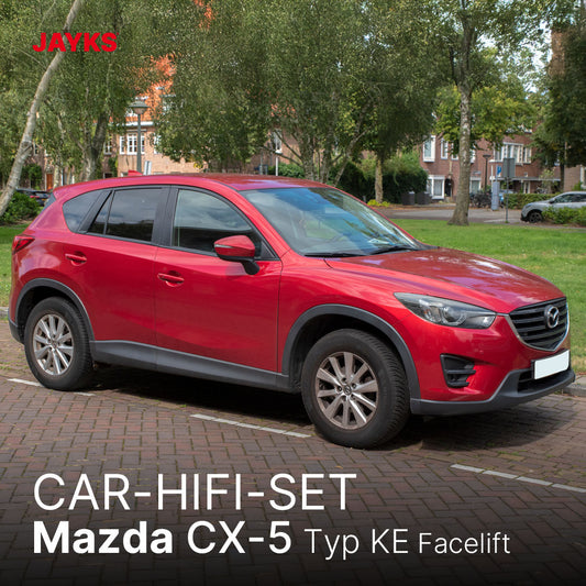 5DX plus Car-HiFi-Verstärker-Set • für Mazda CX-5 KE (Facelift)