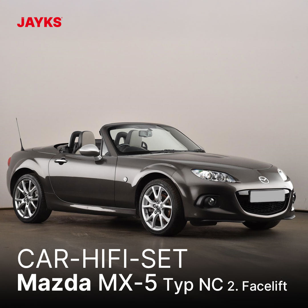 5DX plus Car-HiFi-Verstärker-Set • für Mazda MX-5 NC (2. Facelift)