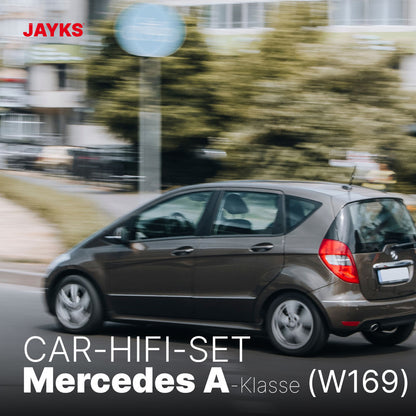 5DX plus Car-HiFi-Verstärker-Set • für Mercedes A-Klasse (W169)
