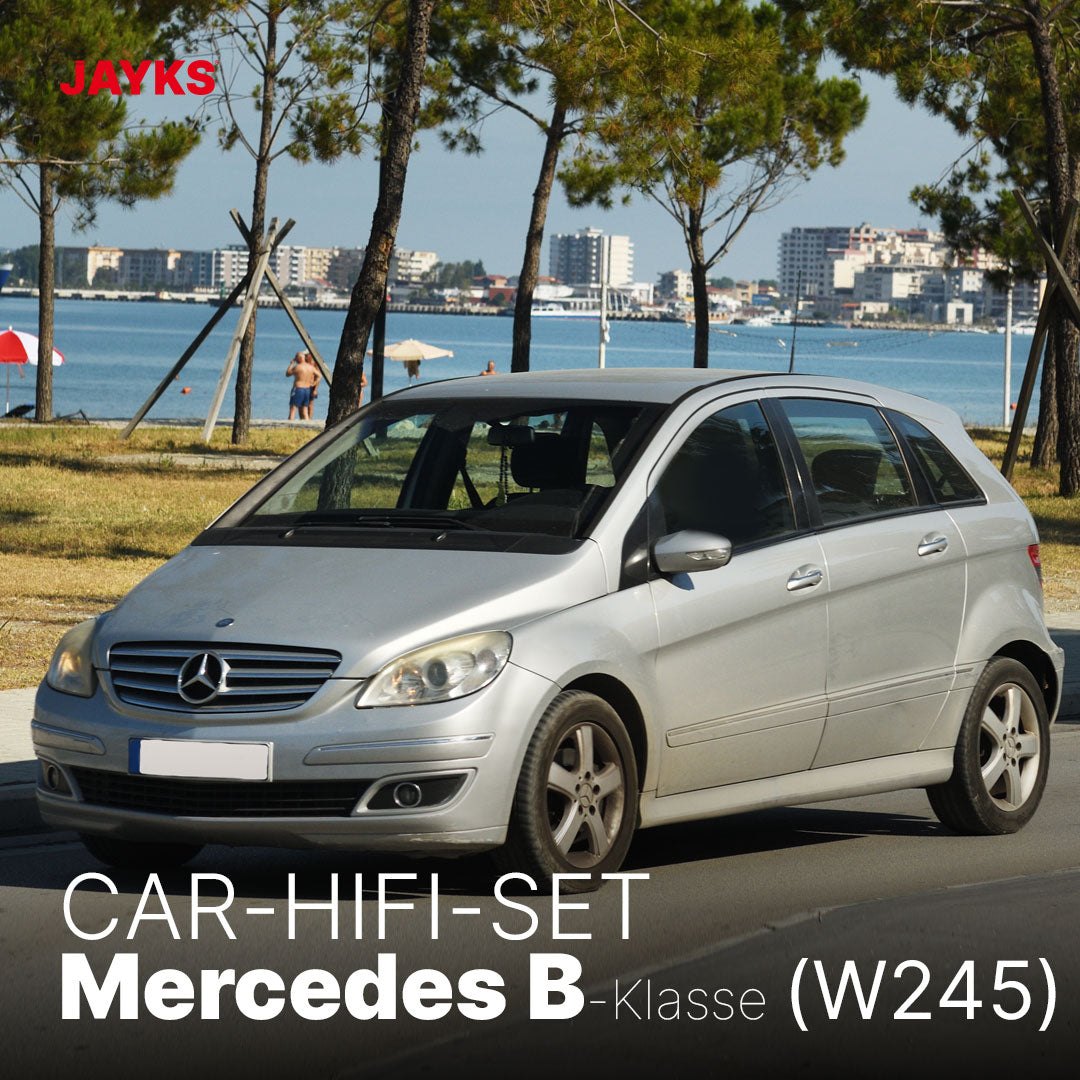 5DX plus Car-HiFi-Verstärker-Set • für Mercedes B-Klasse (W245)