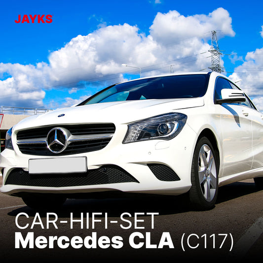 5DX plus Car-HiFi-Verstärker-Set • für Mercedes CLA (C117)
