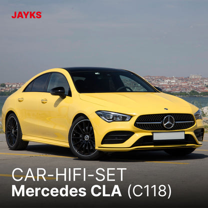 5DX plus Car-HiFi-Verstärker-Set • für Mercedes CLA (C118)