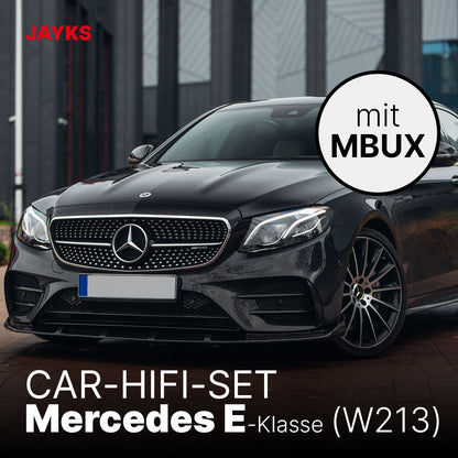 5DX plus Car-HiFi-Verstärker-Set • für Mercedes E-Klasse W213 mit MBUX