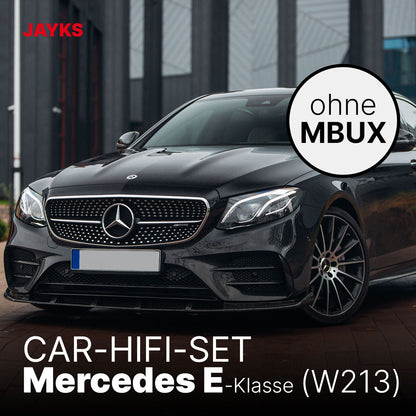 5DX plus Car-HiFi-Verstärker-Set • für Mercedes E-Klasse W213 ohne MBUX