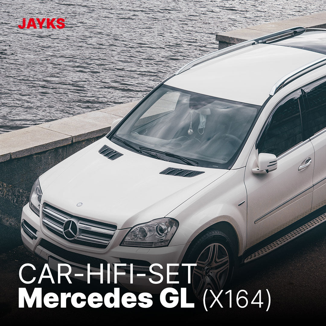 5DX plus Car-HiFi-Verstärker-Set • für Mercedes GL (X164)