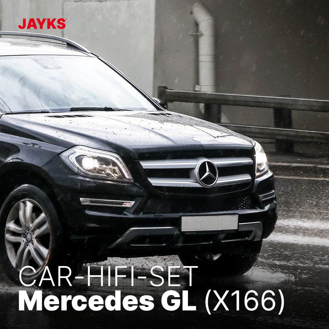 5DX plus Car-HiFi-Verstärker-Set • für Mercedes GL / GLS (X166)