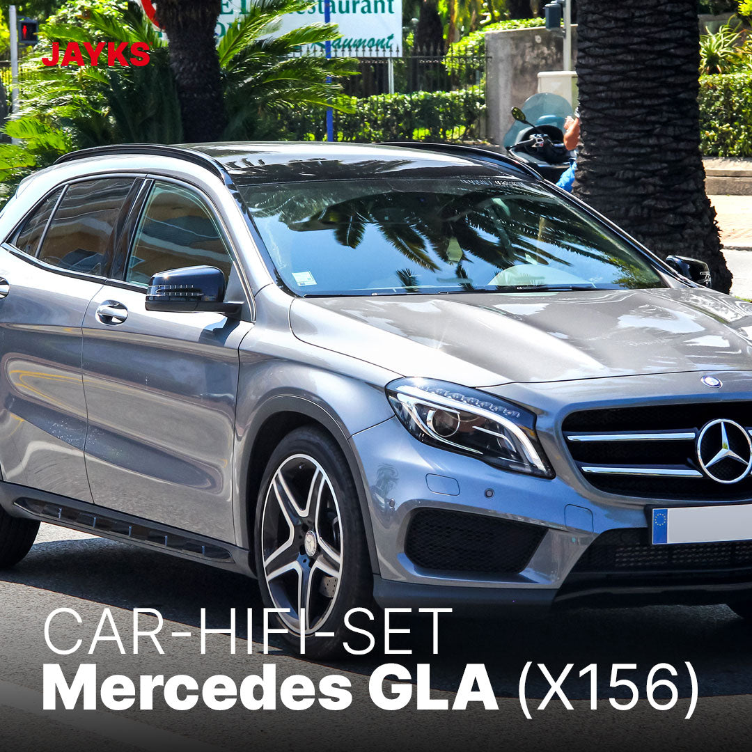 5DX plus Car-HiFi-Verstärker-Set • für Mercedes GLA (X156)