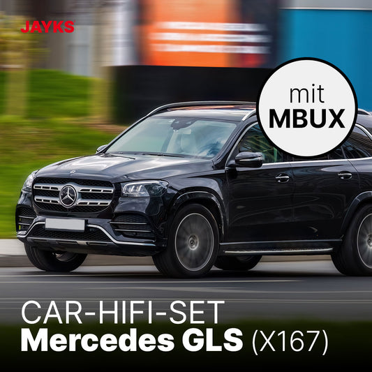 5DX plus Car-HiFi-Verstärker-Set • für Mercedes GLS X167 mit MBux