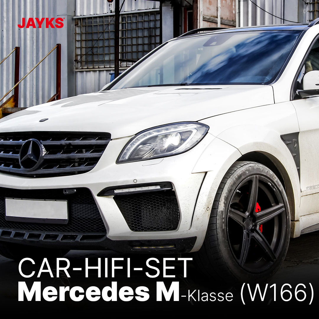 5DX plus Car-HiFi-Verstärker-Set • für Mercedes M-Klasse (W166)