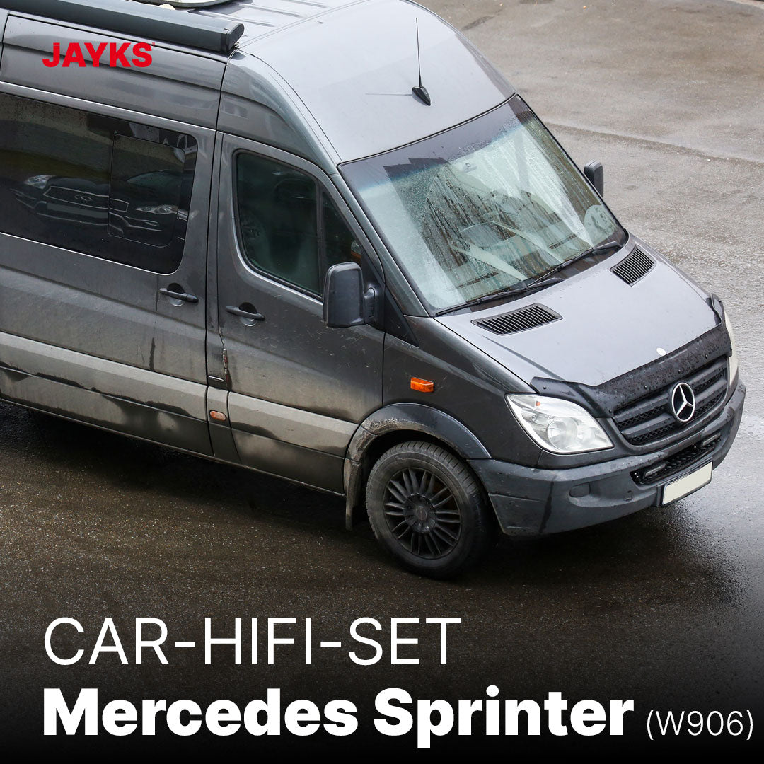 5DX plus Car-HiFi-Verstärker-Set • für Mercedes Sprinter (W906)
