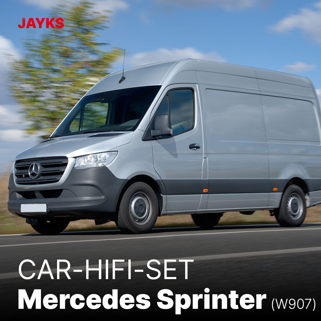 5DX plus Car-HiFi-Verstärker-Set • für Mercedes Sprinter (W907)