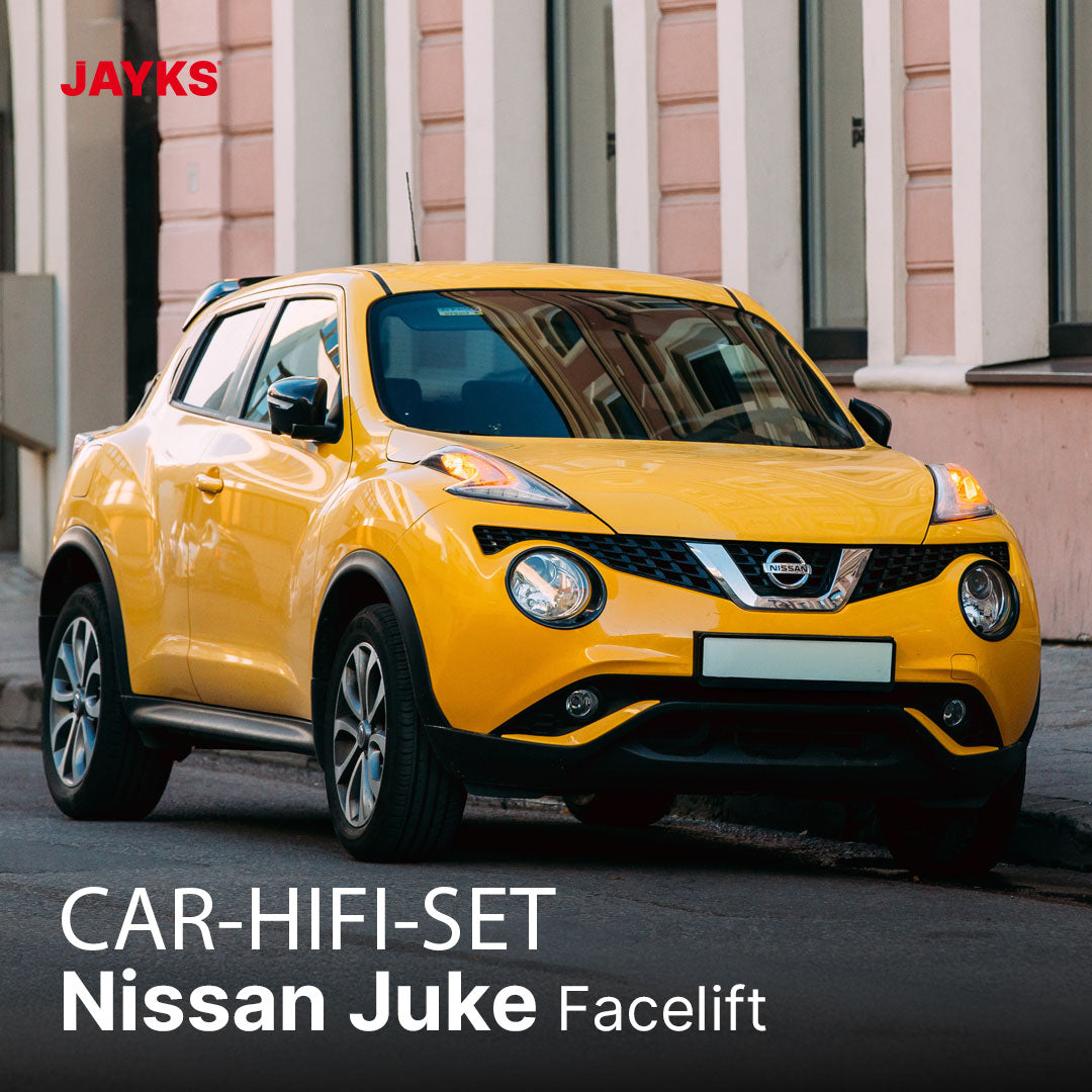 5DX plus Car-HiFi-Verstärker-Set • für Nissan Juke F15 (Facelift)